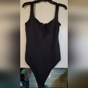 Abercrombie Bodysuit, tie front? Size Medium